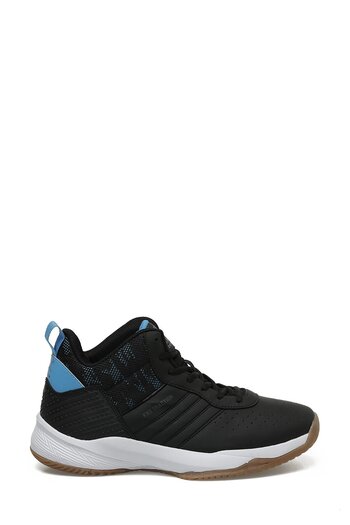 Kinetix TRACTION PU 3PR Black Men's Basketball Shoes