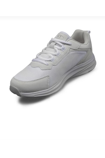 M.P. MP 1047 Unisex Beyaz Bağcıklı Ortopedik Yürüyüş Sneaker Günlük Spor Ayakkabısı