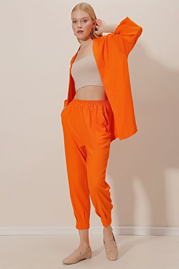 HAKKE Bürümcük Cardigan Pants SET