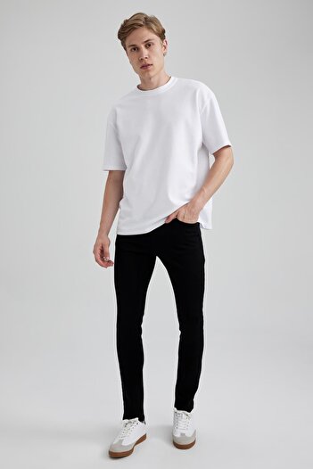 DeFacto Pedro Slim Fit Slim Fit Normal Waist Narrow Leg Jean Trousers