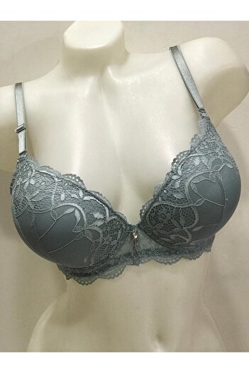 Belvü Belvü 1112 Sutien cu dantelă albastru deschis