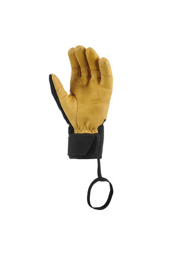 Decathlon Wedze Adult Freeride Ski Gloves - Yellow / Black - 550