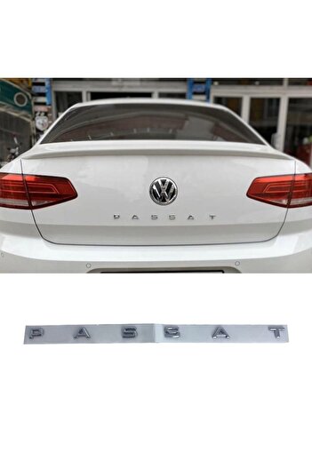 Waxen Volkswagen Passat Krom Arka Bagaj Yazısı Yeni Nesil Passat Arma Yazı
