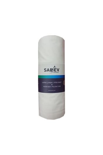 Sarev Ranforce Fitted Sheet Set Double White