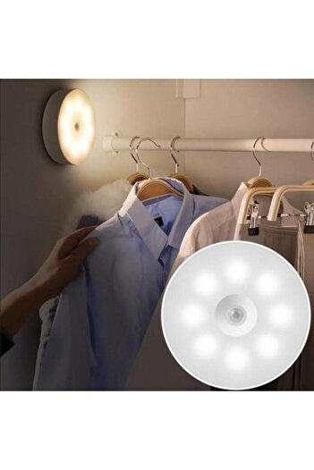 sgeteknoloji 2 Renk 5 Modlu Beyaz Ve Gün Işığı Hareket Sensörlü Type-c Girişli Led Lamba