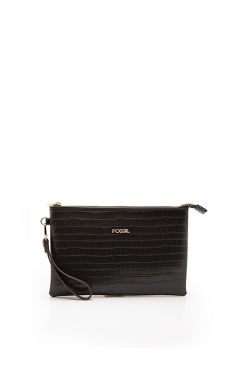 Fossil Brown Women's Portfolio & Clutch Bag