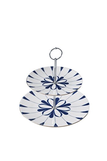 ACAR Bluno Porcelain Layered Cookie Holder - 19 cm