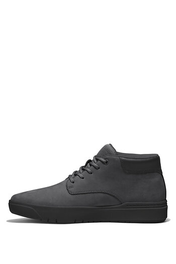 Timberland MID LACE UP SNEAKER Μαύρες ανδρικές φλατ μπότες