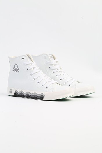 Benetton ® |   BN-31043 - 3374 Λευκό - Ανδρικό Sneaker