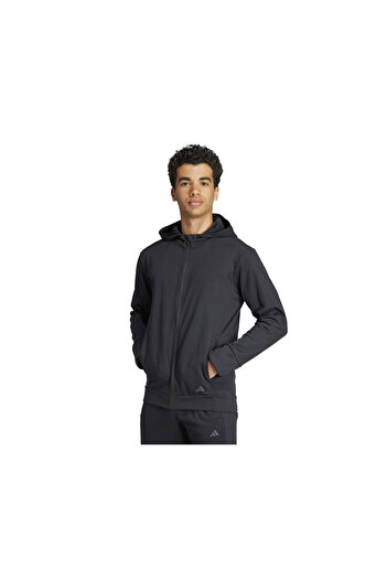 adidas Ανδρικό μπουφάν Yoga Base Fz HD IM1760 Μαύρο