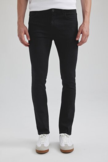 DeFacto Pedro Slim Fit Slim Fit Normal Waist Narrow Leg Jean Trousers