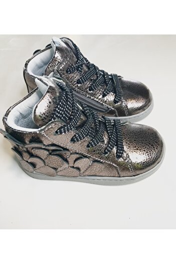 PAPPALINE Girls' Genuine Leather Orthopedic Boots