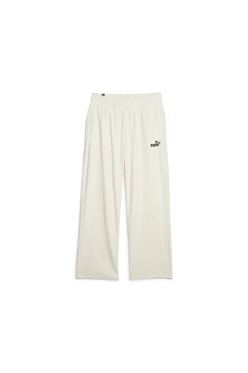 Puma Ess Elevated Velour Straight Women's Cream Sweatpants67599389
