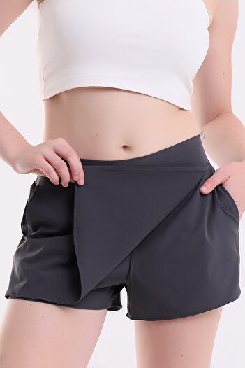 DeChival WOMEN ATHLETE SHORTS SKIRT-TENNIS-TRAINING SHORTS /WOMEN ATHLETE SHORTS SKIRT/QADIN DRAMA YUBKA-SHORTS