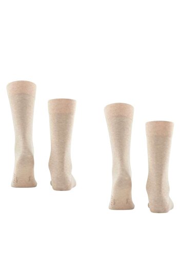 FALKE Herren Socken, 2er Pack - Happy, Kurzsocken, Baumwolle