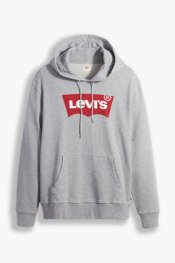 Levi's Men's Red Sweatshirt T2 Std Graphic Hoodie Co Hm Two