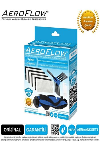 AeroFlow Anker Eufy Robovac G30 EDGE - Σετ αξεσουάρ ρομπότ ηλεκτρικής σκούπας
