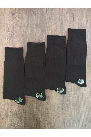 Leement socks Мъжки зимни бамбукови безшевни чорапи 4 чифта класически