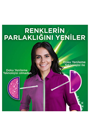Ariel Canlı Parlak Renkliler Sıvı Çamaşır Deterjanı 29 Yıkama