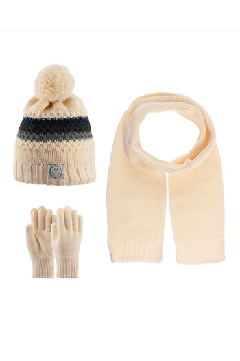 Kitti KİTİ SCARF BEANIE GLOVES 3-PIECE SET BOY