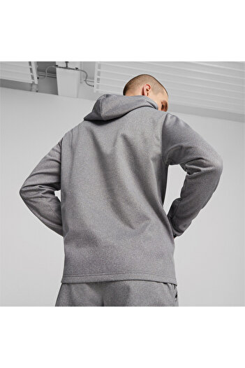 Puma Puma Fit Taped PWRFLEECE Hoodie LACİVERT Erkek Eşofman Üstü