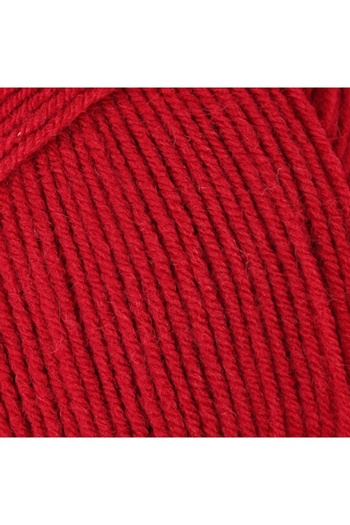 Ören Bayan Deluxia Hand Knitting Thread 100 gr Color 034 Flag Red