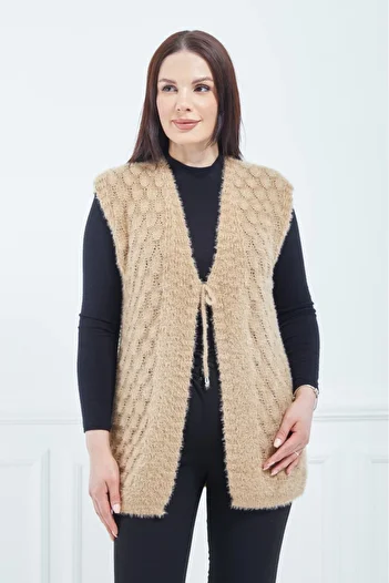 Fresh&Moda Women's Salmon Standard Soft Bridal Vest