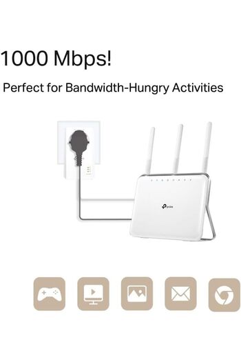 TP-LINK Tl-pa7017p-kıt Powerline Adaptör