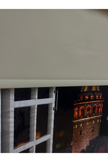 İREMKARAHOME BLACKOUT IŞIK GEÇİRMEYEN STOR PERDE KREM