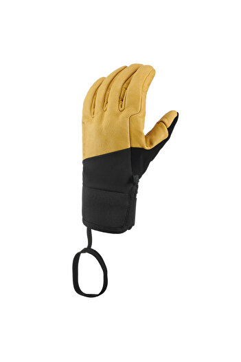 Decathlon Wedze Adult Freeride Ski Gloves - Yellow / Black - 550