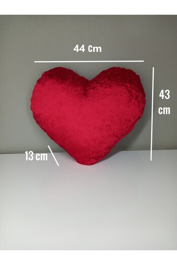 BARERMO red heart pillow, heart throw pillow, throw pillow, heart pillow, heart pillow, love pillow, love pillow