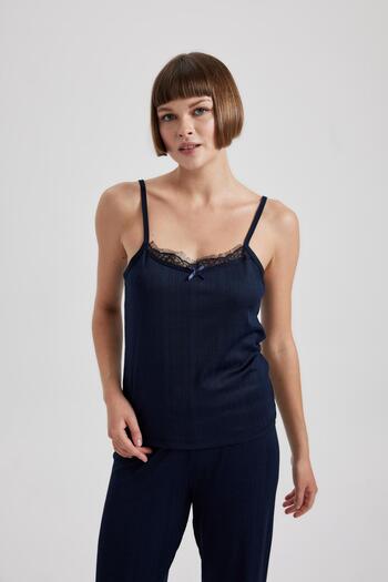 DeFacto Zamilujte si pyžamový top Regular Fit Strappy