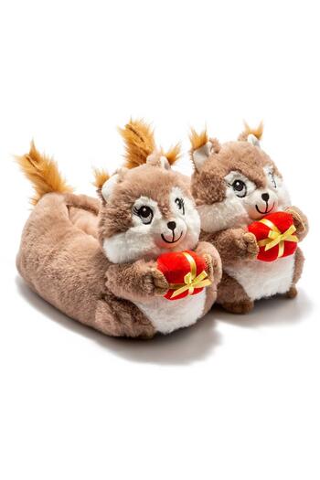 Twigy Cc0628 Z Tw Squirrel Brown Women's Slippers