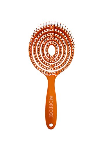 Morfose New Generation Anti-Shedding and Breakage Stretchable Oval Hair Brush for Sensitive Hair