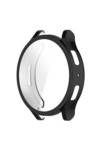 Tagomoon Samsung Galaxy Watch 6 40mm Uyumlu Kasa ve Ekran Koruyucu 360 Tam Koruma Silikon Kılıf