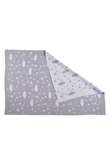 Miny Center Minycenter Unisex Bebek Triko Battaniye 75x105 Cm MNT23U507