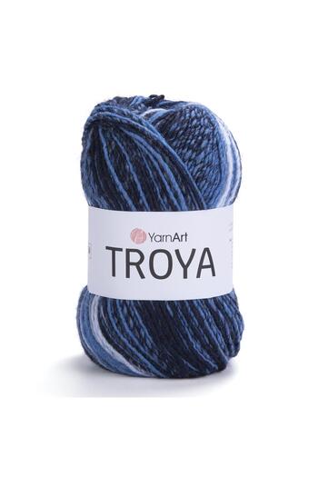 Yarnart TROYA - ΜΠΡΟΥΛΙ ΧΕΙΡΟΠΟΙΗΤΟ ΠΛΕΚΤΟ ΣΚΟΡΔΟ EBRULI-2106