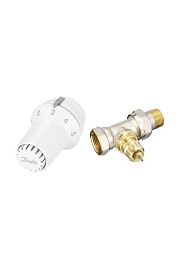 DANFOSS Termostatik Vana Takım -(standart Düz Tip Gövde + Termostatik Kafa )