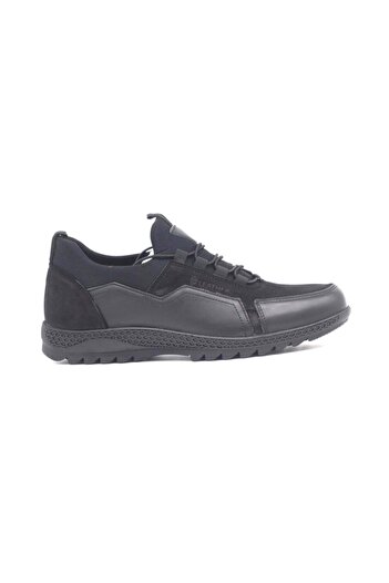 M.P. Men's Black Casual Sneakers