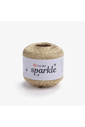 Yarnart SPARKLE - ΝΗΜΑΤΑ ΠΛΕΚΤΟΥ GOLD-1306