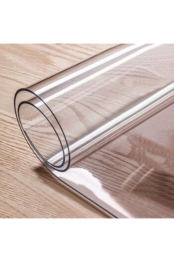 vexillum Transparent Tablecloth PVC Translucent Thick Tablecloth 2.0mm Table Protector Mica Table Protection Cover Glass Cover