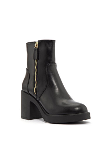 Sole Sisters Heeled Boots Black - CERIMA