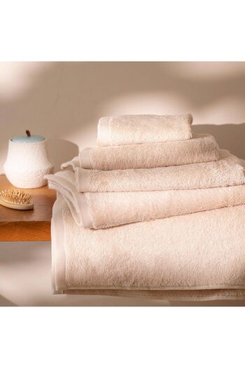 Chakra Beige Colored Solid Towel - 30X50 cm