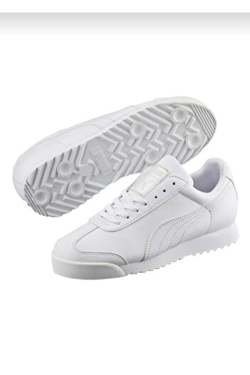 Puma SHOE COUNTRY Puma Roma Basic Unisex Λευκά Casual Παπούτσια Sneaker