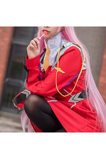 GALAXYBUTIQUE Zero Two Cosplay Dress