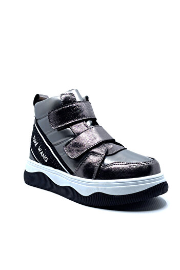 HAPPY WALK Leather and Orthopedic Sole Girl's Boots