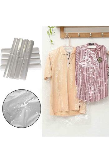 Dekals 5 Pieces Hanger Holes Clothes Hurcu Sweater Jacket Suit Nylon Bag Clothing Protection Nylon 59x90