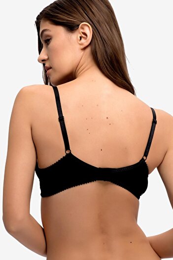 AYYILDIZ Γυναικείο Σουτιέν με Μαύρο Underwire Supported 511