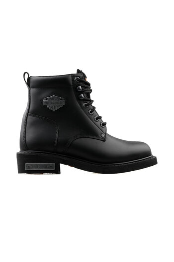 Harley Davidson Μαύρα Ανδρικά Μποτάκια 025M100109-Μαύρα-Δερμάτινα