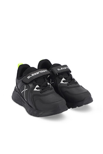 Slazenger Vacation I Children's Velcro Black / Black Casual Sports Shoes